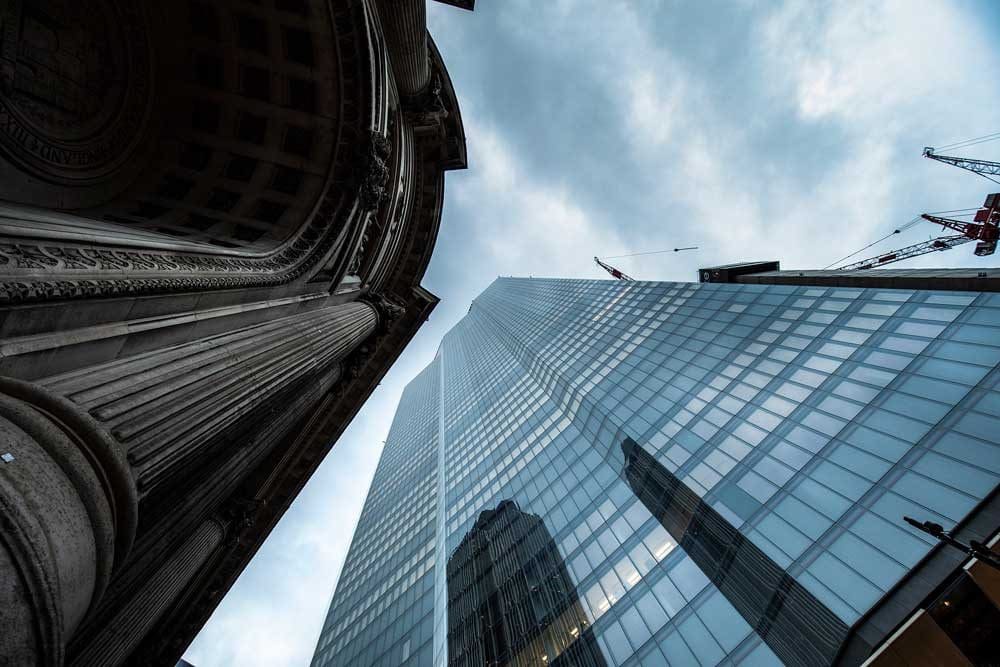 Glass facade 22 Bishopsgate