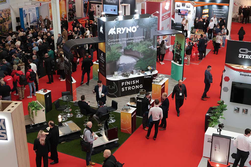 RYNO stand - London Build 2024